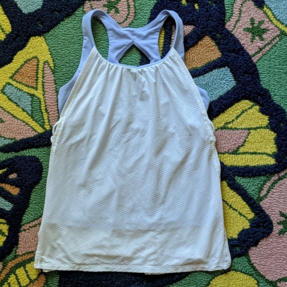 🌸Ivivva double layer tank🌸
